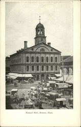 Faneuil Hall Boston, MA Postcard Postcard