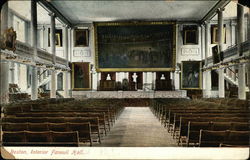 Interior Faneuil Hall Postcard