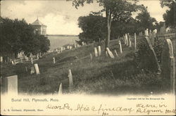 Burial Hill Postcard