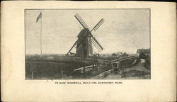 Ye Olde Windmill, Built 1746 Nantucket, MA Postcard Postcard