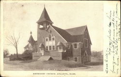 Methodist Church Atlantic, MA Postcard Postcard