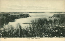 Long Pond, Nantucket Massachusetts Postcard Postcard