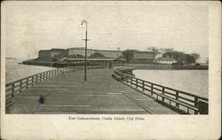 Fort Independence, Castle Island, City Point Postcard