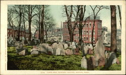 Copps Hill Burying Ground Postcard