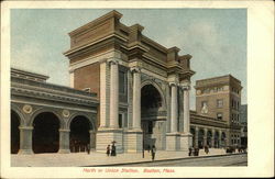 North on Union Station Postcard