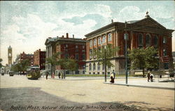 Natural History and Technology Buildings Boston, MA Postcard Postcard