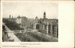 Commonwealth Avenue Postcard