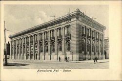 Horticultural Hall Postcard