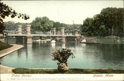 Public Garden Postcard