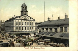 Faneuil Hall Boston, MA Postcard Postcard