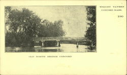 North Bridge; Wright Tavern Postcard