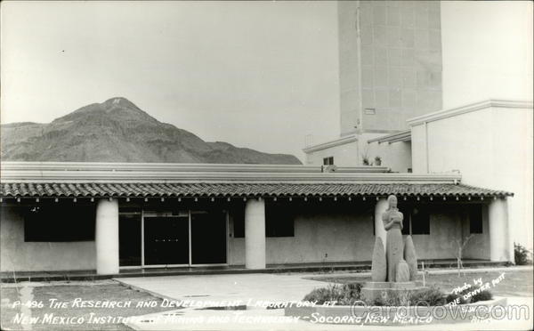 New Mexico Institute Of Mining And Technology Socorro NM   Card00720 Fr 