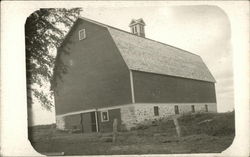 Very Large Barn, Finished Buildings Postcard Postcard