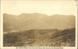 Carter Range from Half-way House, Mt. Washington Carriage Road Mount Washington, NH Postcard Postcard