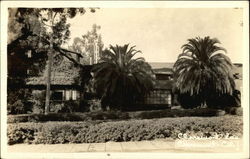 Claremont Inn California Postcard Postcard