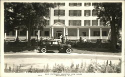 Main Entrance of the Mountain View House Whitefield, NH Postcard Postcard