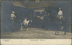 Roosevelt Family Theodore Roosevelt Postcard Postcard