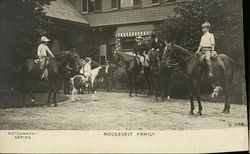 Roosevelt Family Theodore Roosevelt Postcard Postcard