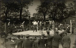 Boxing, Casuel Depot, May 20, 1927 Postcard Postcard