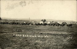 Camp Robinson 1909 Postcard