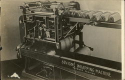 Sevigne Wrapping Machine Advertising Postcard Postcard