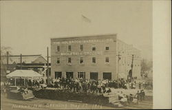 Holbrook-Marshall Co. Wholesale Grocers - Opening May 17, 1906 Postcard