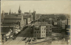 Main Street Nashua, NH Postcard Postcard