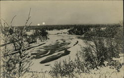 Fairmont Heights in Winter Landscapes Postcard Postcard