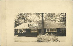 Casino Building - Blodgette's Landing Ice Cream, Soda Shop Lake Sunapee, NH Buildings Postcard Postcard