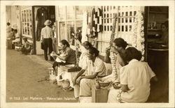 Lei Makers Postcard