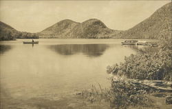 Jordan Pond, Mt. Desert Postcard