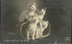 A Box Party at the Opera Postcard