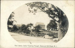 The Liberty Jenks Watering Trough, Diamond Hill Road Postcard