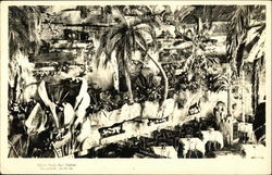 Clifton's Pacific Seas Cafeteria Los Angeles, CA Postcard Postcard