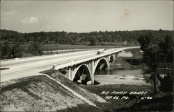 Big Piney Bridge, Hy. 66 Postcard