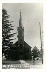 St. Frances Church Postcard