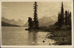 Maligne Lake, Jasper National Park Alberta Canada Postcard Postcard