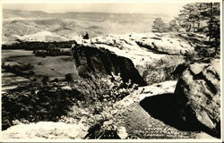 Lover's Leap, Rock City Gardens Lookout Mountain, TN Postcard Postcard