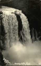 Burney Falls Flood, Dec. 12, 1937 Disasters Postcard Postcard