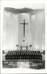 The 1964 Concert Choir, Gustavus Adolphus College Postcard