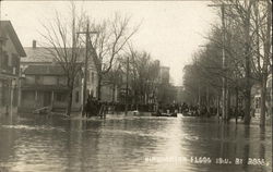 Binghamton Flood Postcard