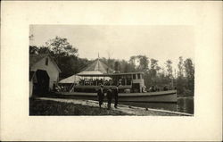 Small Lake Ferry Postcard