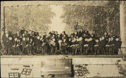 Band in the Opera House Postcard