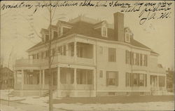 View of Residence Postcard