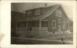 Child on Front Porch Postcard