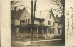 Residence at 100 Walnut Street Postcard