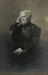 Portrait of Older Woman Postcard