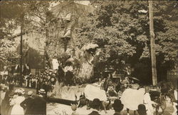 Float in Centennial Parade Postcard