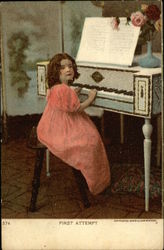 First Attempt Pianos Postcard Postcard