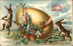 Easter Greeting Postcard